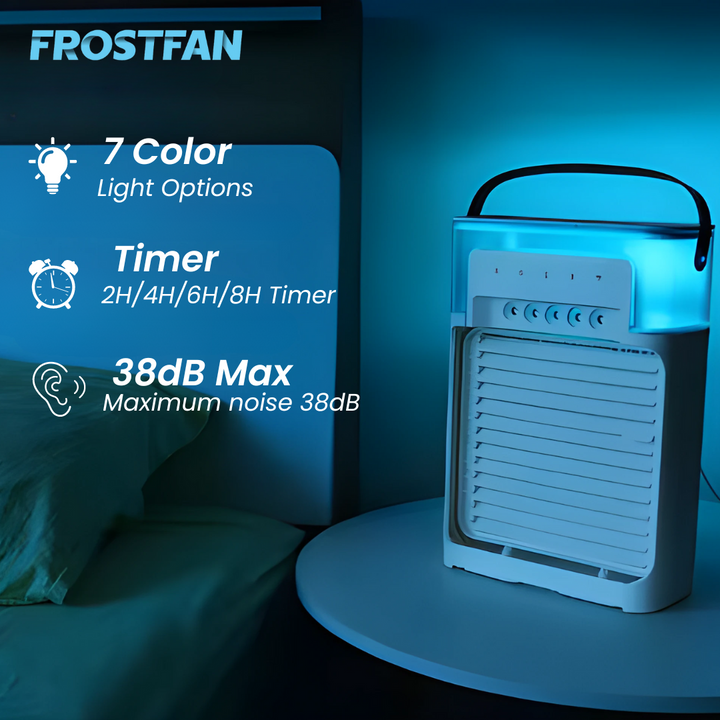 Cheerified 4-in-1 USB-C Powered Personal Portable Mist Air Fan Cum Humidifier With Water Spray